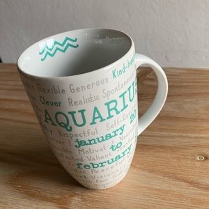 Aquarius coffee mug